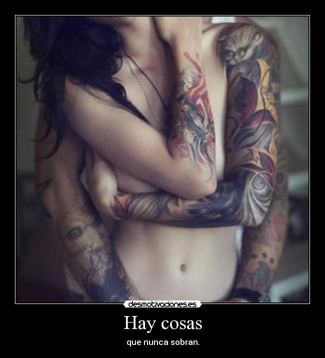 Hay cosas -