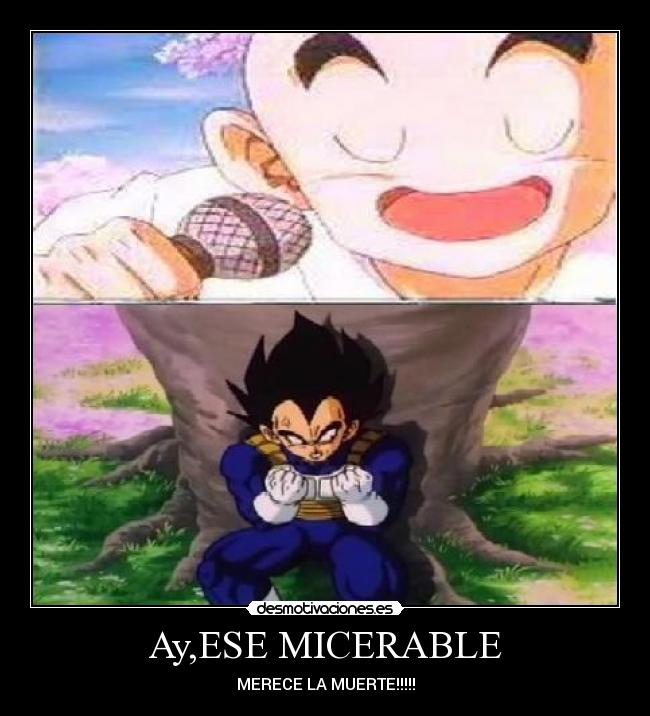 Ay,ESE MICERABLE - MERECE LA MUERTE!!!!!