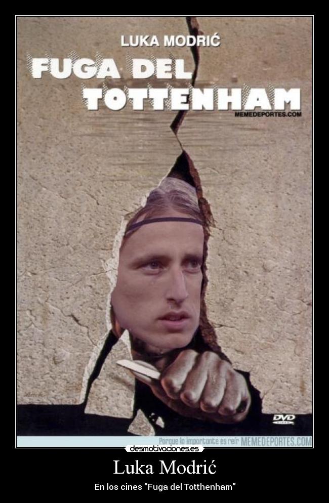 Luka Modrić - En los cines Fuga del Totthenham