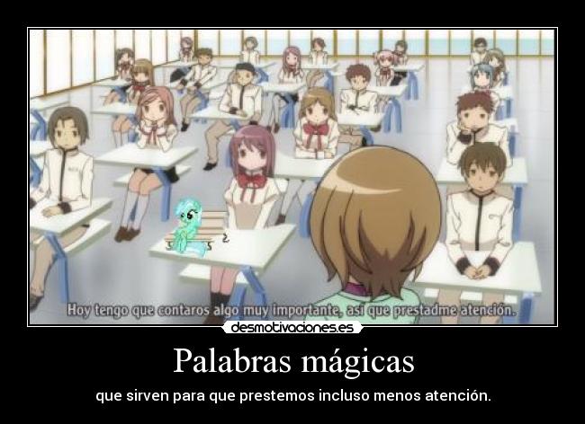 Palabras mágicas - 