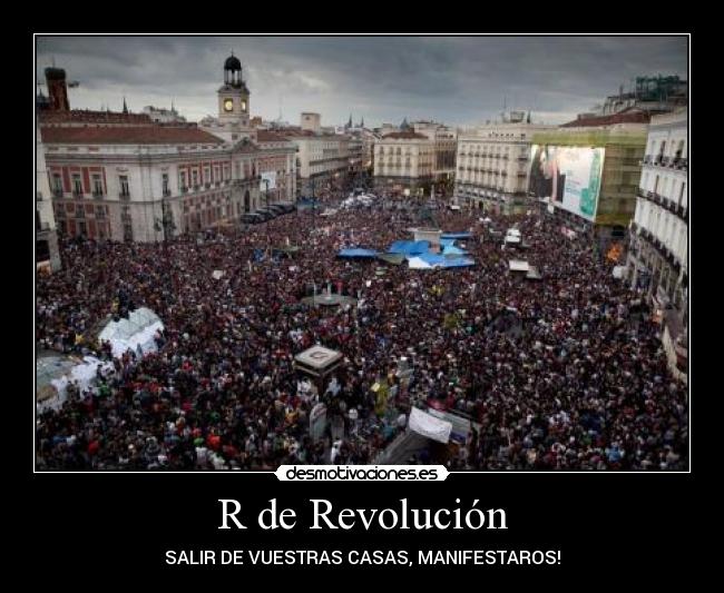R de Revolución -
