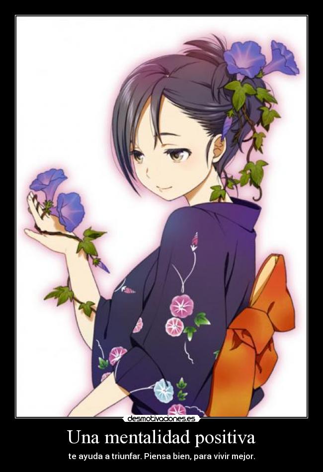 Una mentalidad positiva -