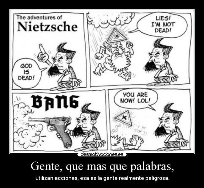 Gente, que mas que palabras, - 