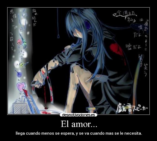El amor... - 