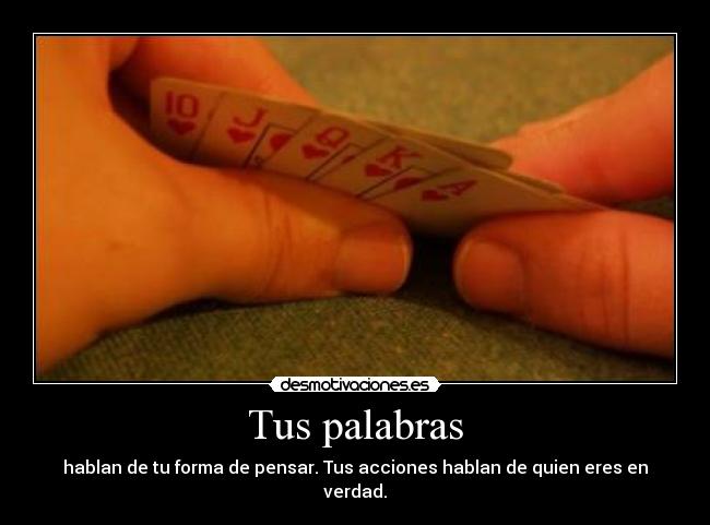 Tus palabras -