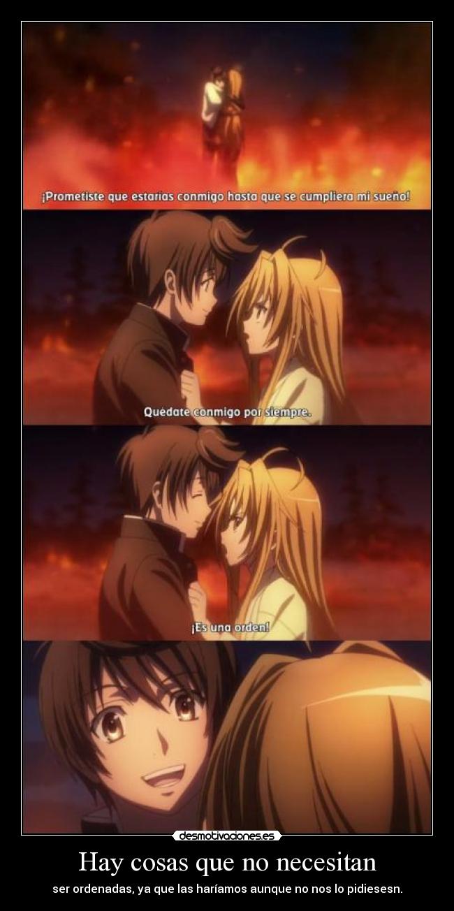 Hay cosas que no necesitan -