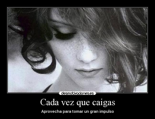 Cada vez que caigas - 