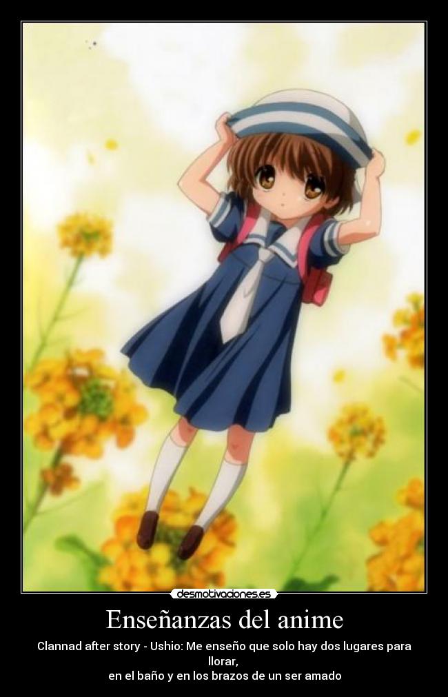 Enseñanzas del anime - 