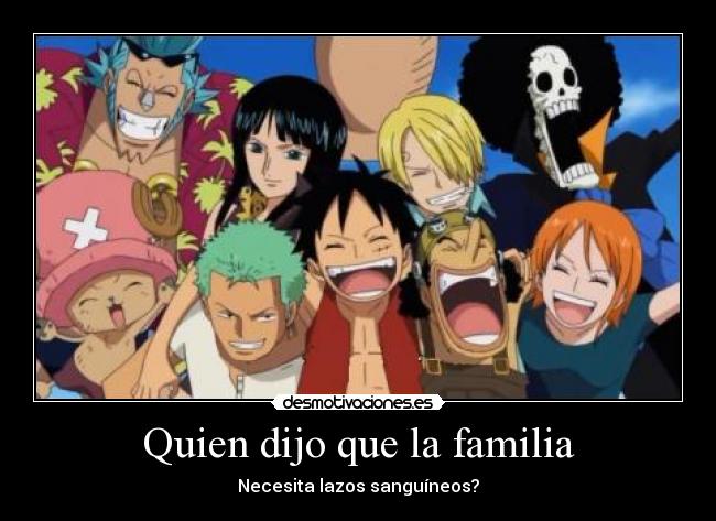 Quien dijo que la familia - 