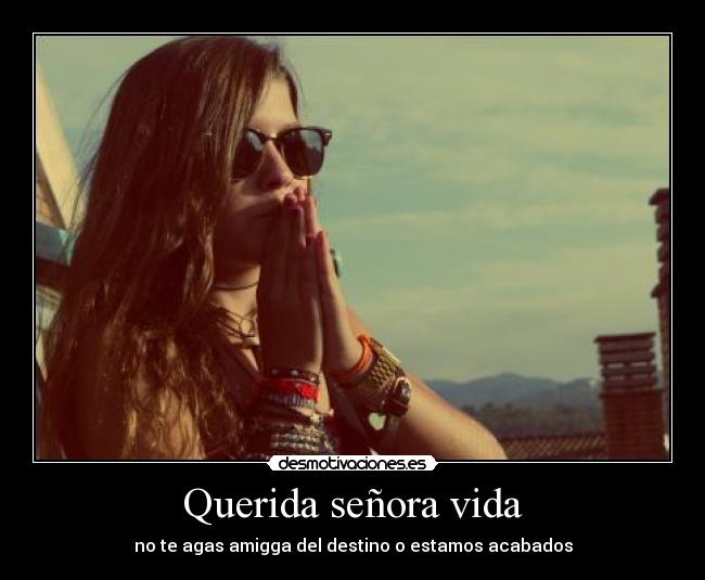 Querida señora vida - 