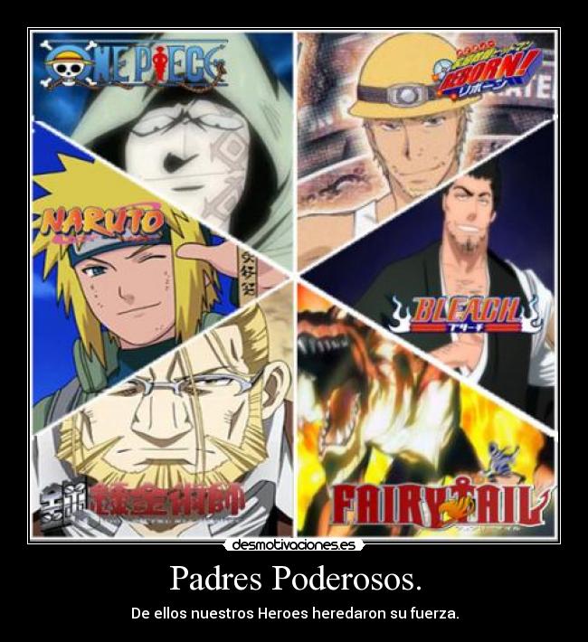 Padres Poderosos. - De ellos nuestros Heroes heredaron su fuerza.