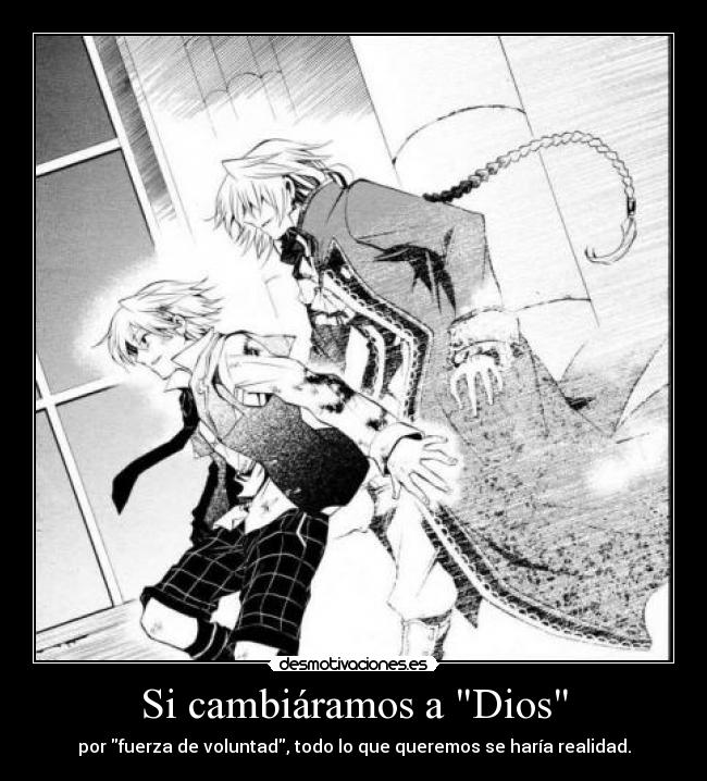 carteles dios harukaze raptorhunters 1291 pandora hearts jack bezarius desmotivaciones