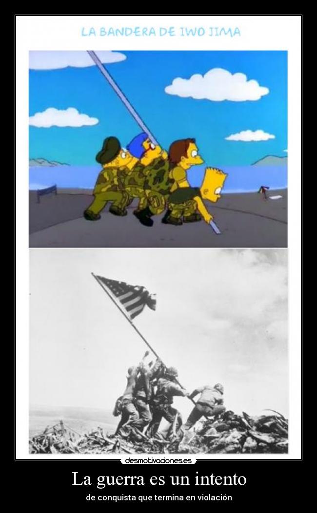 La guerra es un intento - 