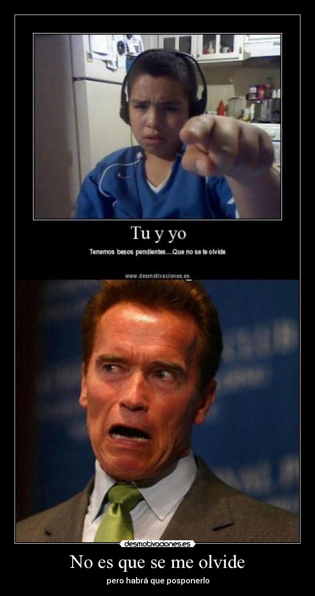 No es que se me olvide - 