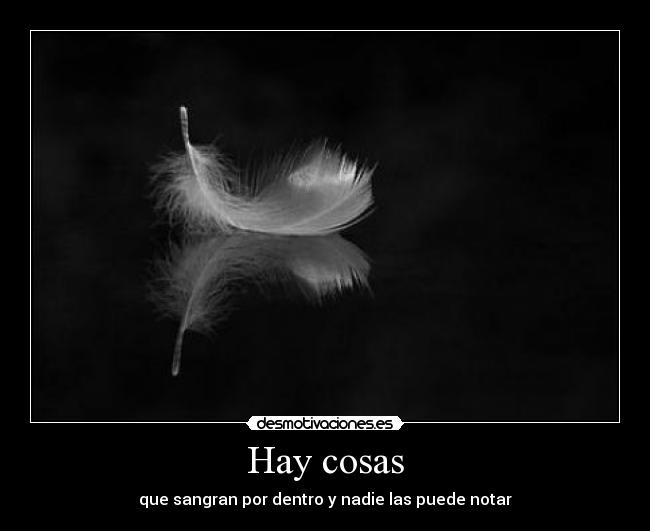 Hay cosas - 