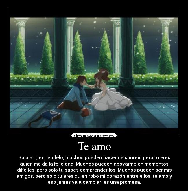 Te amo -