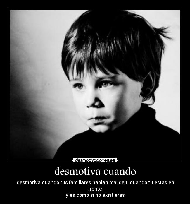 desmotiva cuando -