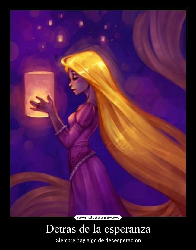 Detras de la esperanza - Siempre hay algo de desesperacion
