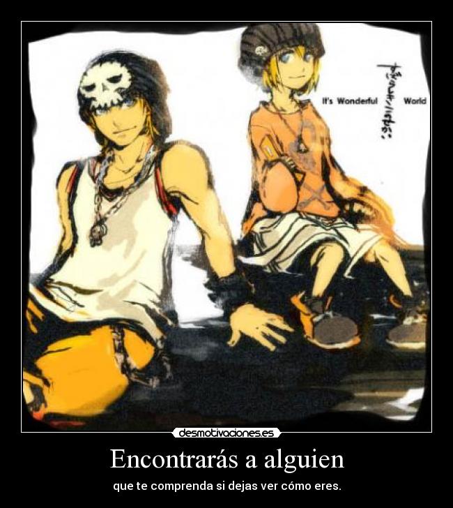 carteles anime videojuego the world ends with you twewy rhyme beat cartel largo desmotivaciones