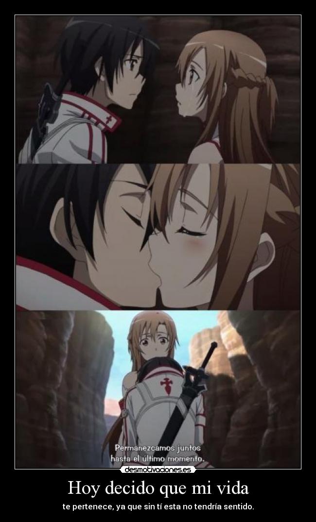 Hoy decido que mi vida -