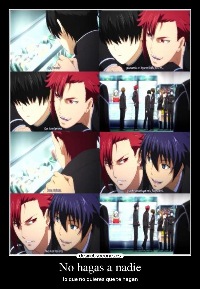 No hagas a nadie - lo que no quieres que te hagan