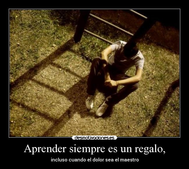 Aprender siempre es un regalo, - 
