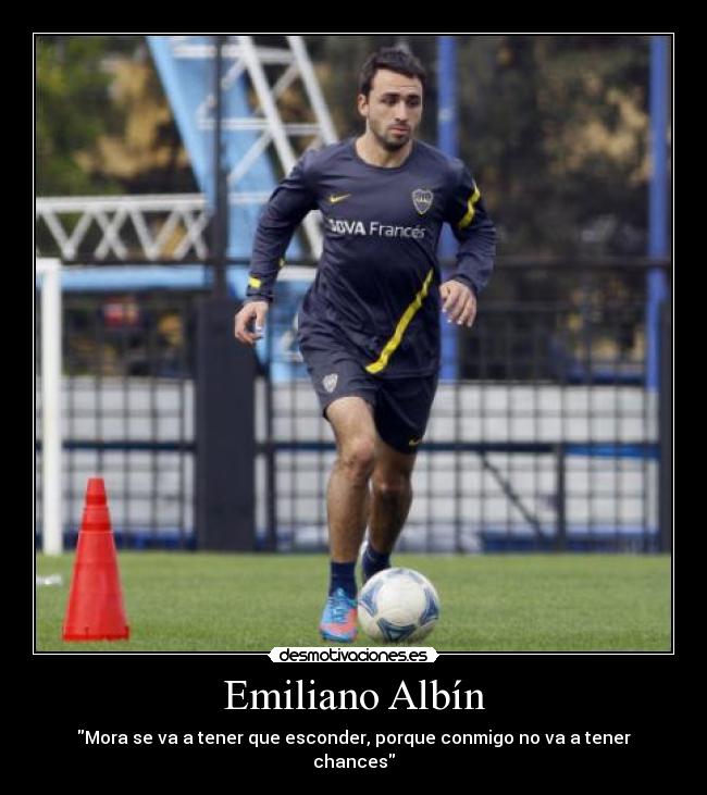 Emiliano Albín - Mora se va a tener que esconder, porque conmigo no va a tener chances