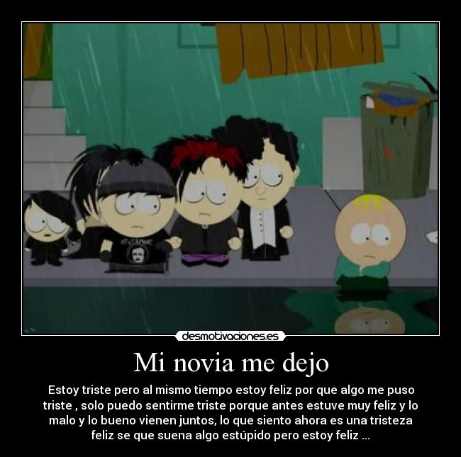 Mi novia me dejo -