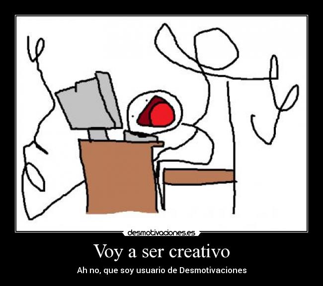 Voy a ser creativo - 