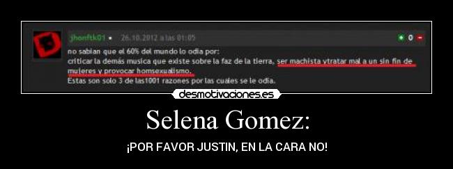 Selena Gomez: -