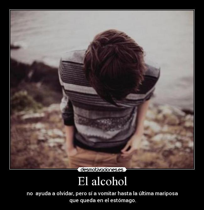 El alcohol -