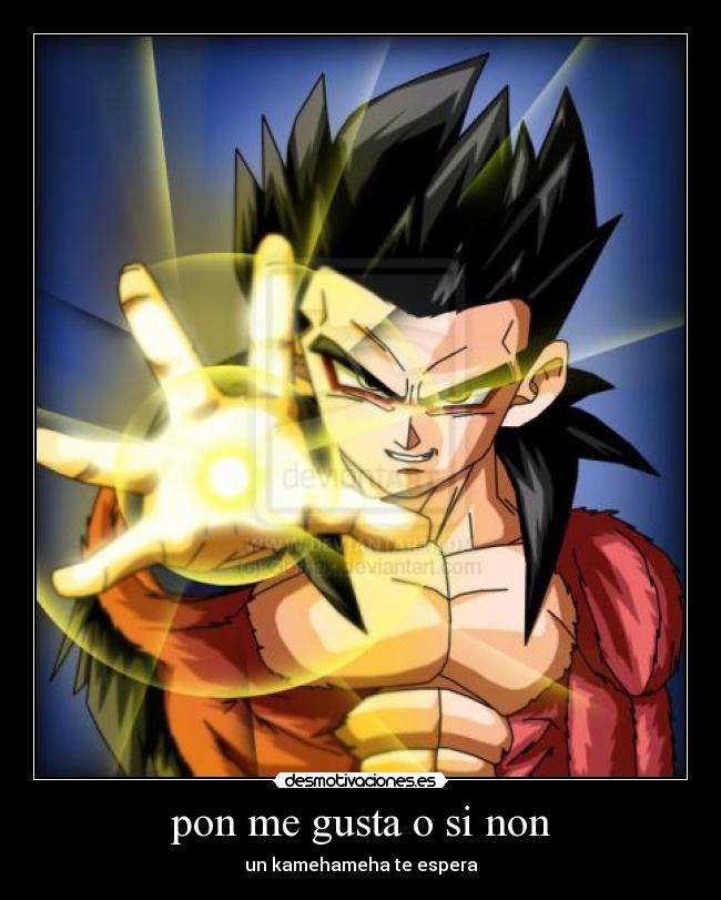 pon me gusta o si non -