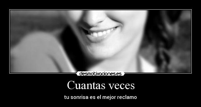 Cuantas veces -