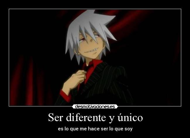 Ser diferente y único -