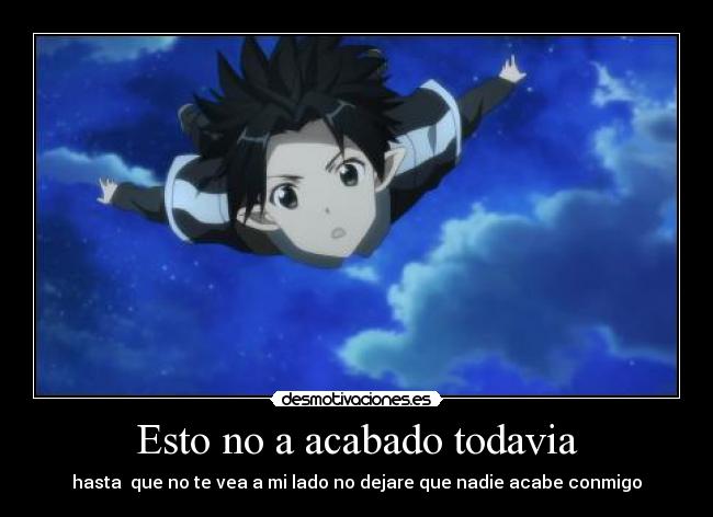 Esto no a acabado todavia -