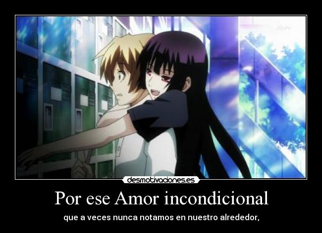 carteles amor amor incondicional anime tasogare otome amnesia teiichi desmotivaciones