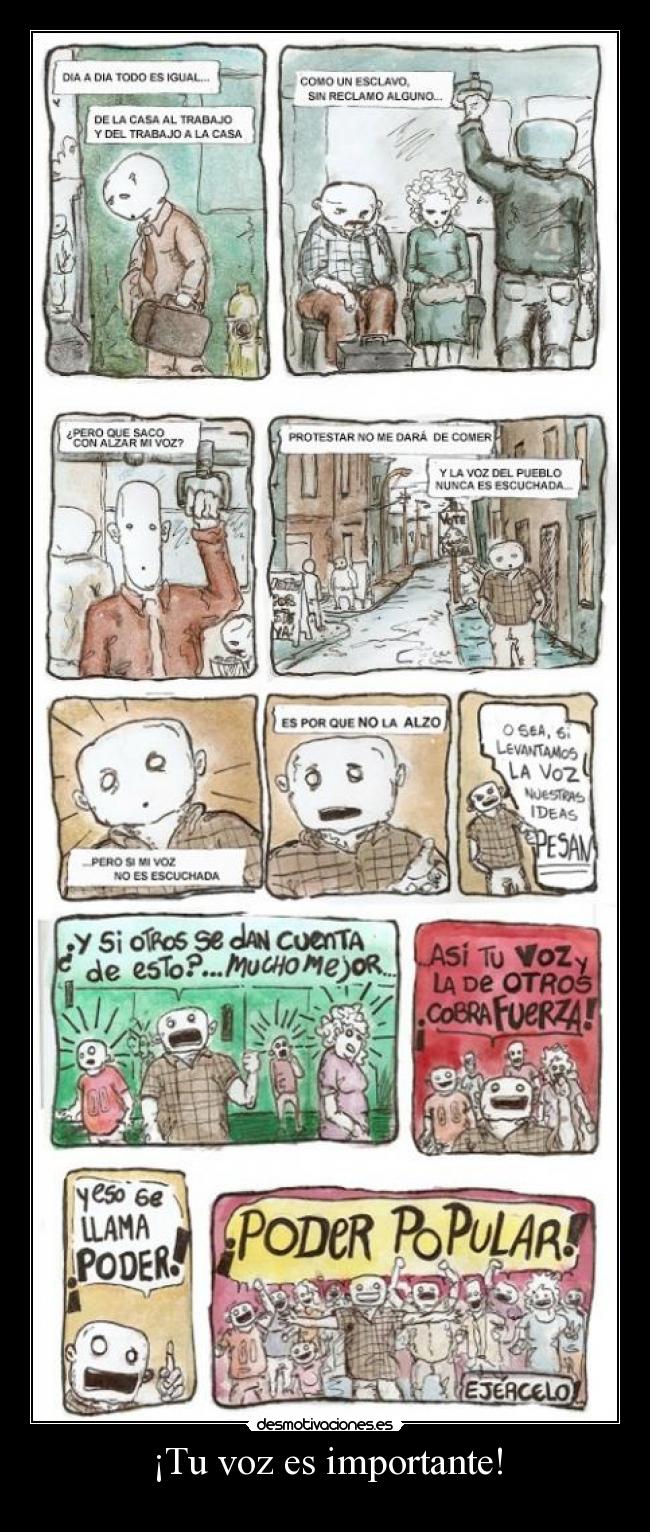 ¡Tu voz es importante! - 