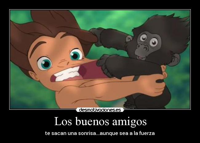 Los buenos amigos -
