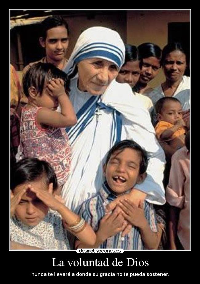 La voluntad de Dios -