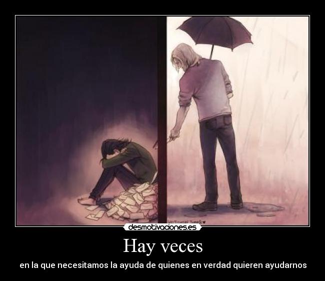 Hay veces -
