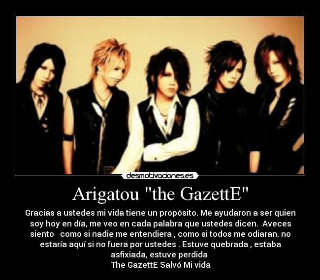 Arigatou the GazettE - 