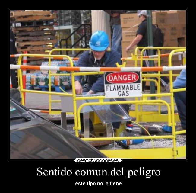 Sentido comun del peligro - 