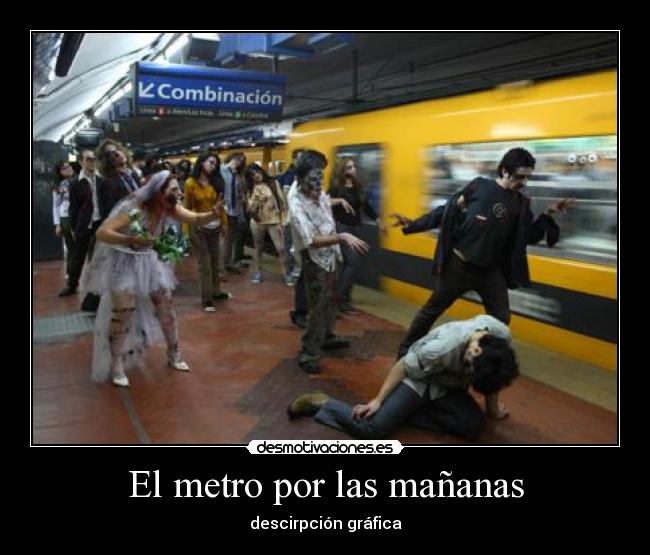 El metro por las mañanas - 