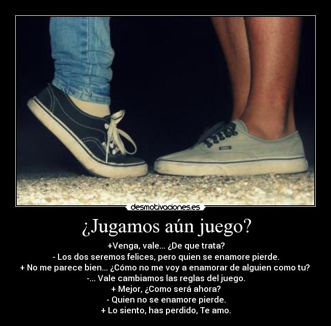 ¿Jugamos aún juego? -