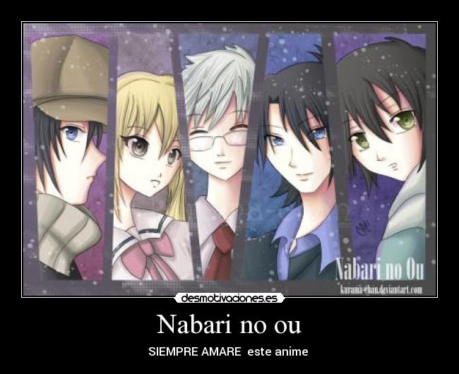 Nabari no ou - SIEMPRE AMARE este anime