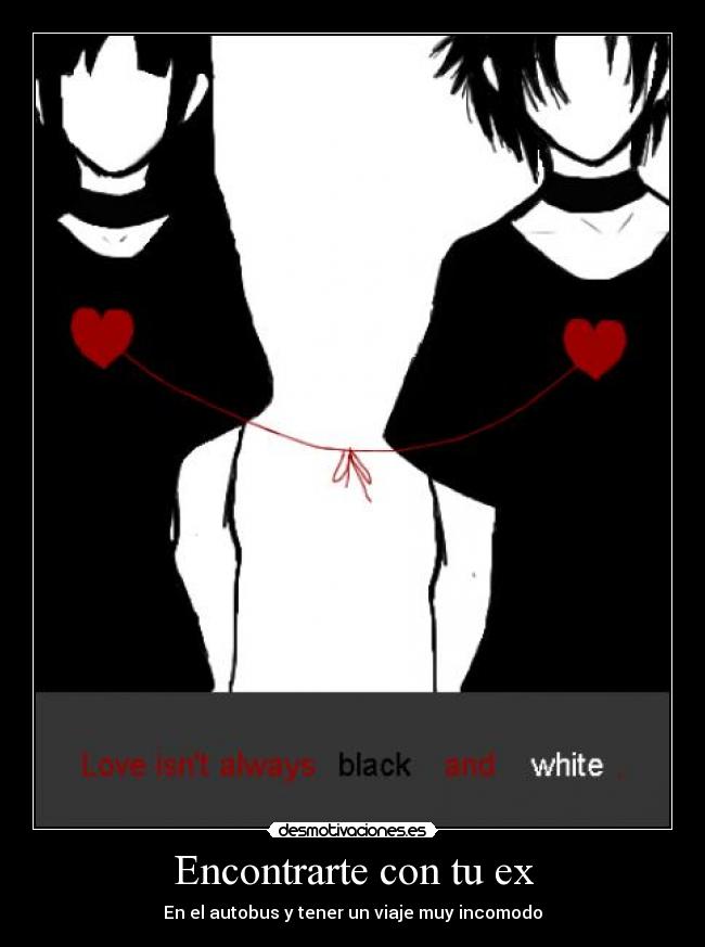Encontrarte con tu ex - En el autobus y tener un viaje muy incomodo