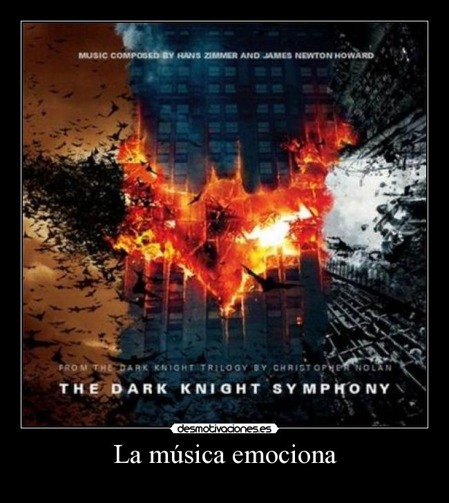 La música emociona -