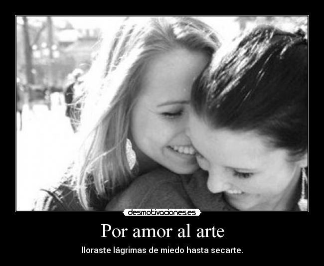 Por amor al arte -