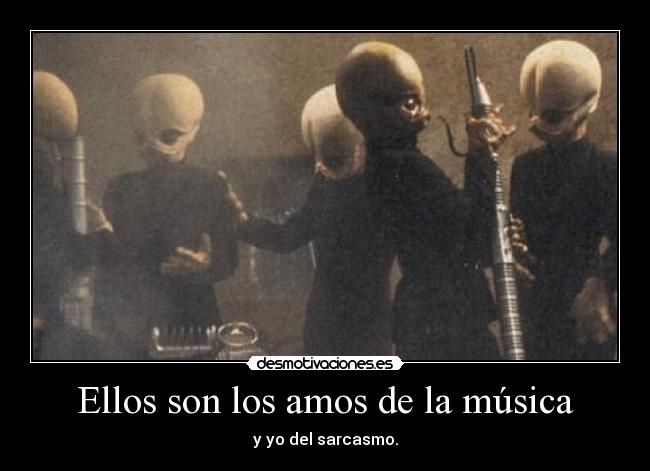 Ellos son los amos de la música -