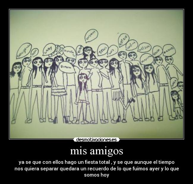 carteles amigos desmotivaciones